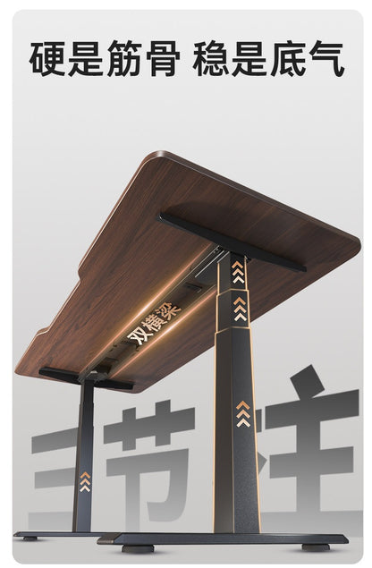 SIHOO D05S Pro 胡桃木色實木電動升降桌產品圖 18