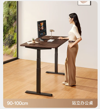 SIHOO D05S Pro 胡桃木色實木電動升降桌產品圖 23